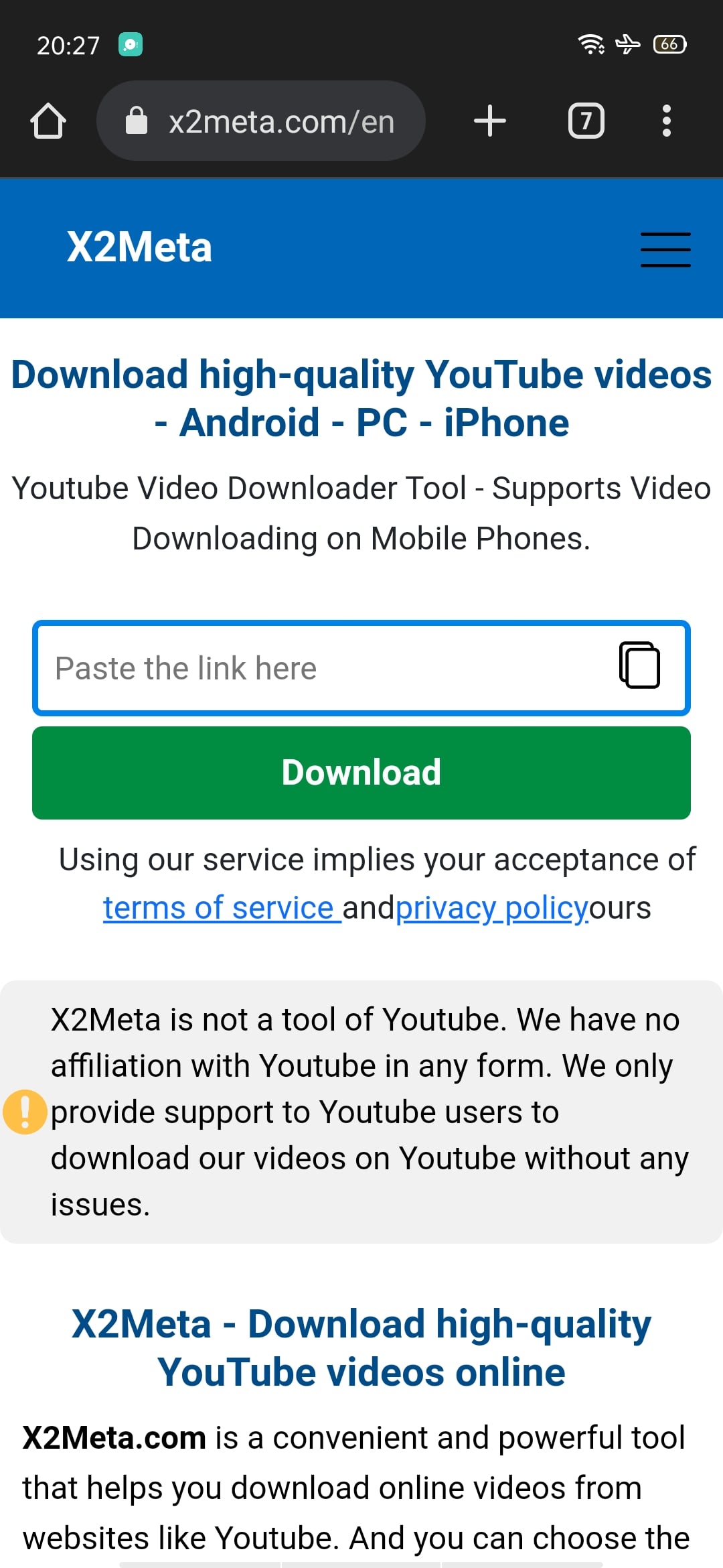 X2Meta-download-video